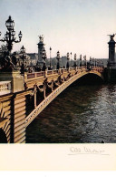Albert MONIER : Paris Le Pont Alexandre III - Tres Bon Etat - Monier
