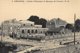 PERONNE : Banque De France, Caisse D'epargne - Tres Bon Etat - Bancos