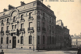 CHERBOURG : Banque De France - Tres Bon Etat - Banks