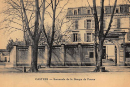 CASTRES : Banque De France - Tres Bon Etat - Banche