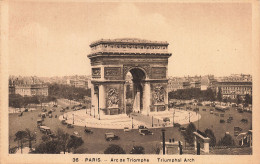 75-PARIS ARC DE TRIOMPHE-N°T5316-E/0343 - Triumphbogen