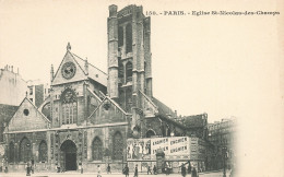 75-PARIS EGLISE SAINT NICOLAS DES CHAMPS-N°T5316-C/0335 - Kirchen