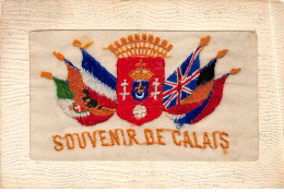 Souvenir De CALAIS - Drapeau - état - Calais