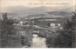 Panorama Sur La Gare De VERTOLAYE - Très Bon état - Other & Unclassified