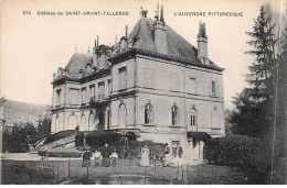Château De SAINT AMANT TALLENDE - Très Bon état - Other & Unclassified