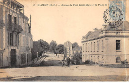 OLORON - Avenue Du Pont Sainte Claire Et Le Palais De Justice - Très Bon état - Oloron Sainte Marie