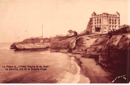 Le Golf Et L'Hôtel Régina Et Du Golf De BIARRITZ, Vus De La Grande Plage - Très Bon état - Biarritz