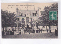 FONDETTES: L'hôtel De Ville Le 18 Août 1907 - Très Bon état - Fondettes