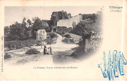 TIFFAUGES - Le Château - Entrée Méridionale Des Ruines - Très Bon état - Otros & Sin Clasificación