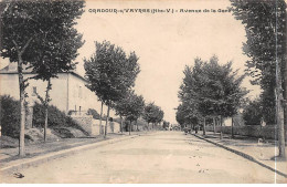 ORADOUR SUR VAYRES - Avenue De La Gare - état - Oradour Sur Vayres