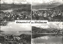 72180934 Krumpendorf Woerther See Panorama Seepartie Krumpendorf Woerther See - Sonstige & Ohne Zuordnung
