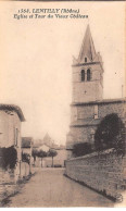 LENTILLY - Eglise Et Tour Du Vieux Château - Très Bon état - Autres & Non Classés