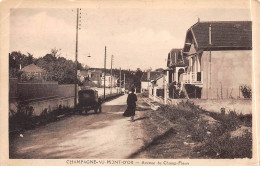 CHAMPAGNE AU MONT D'OR - Avenue Du Champ Fleuri - état - Autres & Non Classés