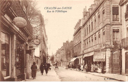 CHALON SUR SAONE - Rue De L'Obélisque - Très Bon état - Chalon Sur Saone