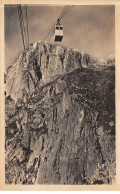 CHAMONIX - La Falaise Du Brévent Et Le Téléférique - état - Chamonix-Mont-Blanc