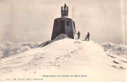 Observatoire Du Sommet Du MONT BLANC - Très Bon état - Chamonix-Mont-Blanc