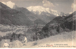 SAINT GERVAIS LES BAINS - La Vallée De Montjoie - Aiguille De Bionnassay Et Dôme De Miage - Très Bon état - Saint-Gervais-les-Bains