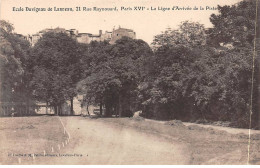 PARIS - Ecole Duvignau De Lanneau - Rue Raynouard - La Ligne D'Arrivée De La Piste - Très Bon état - Onderwijs, Scholen En Universiteiten