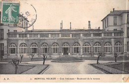 PARIS - Hopital Necker - Cour Intérieure - Boulevard De La Terrasse - Très Bon état - Gesundheit, Krankenhäuser