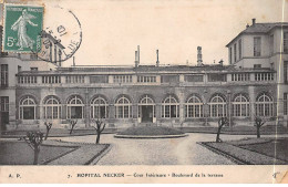 PARIS - Hopital Necker - Cour Intérieure - Boulevard De La Terrasse - Très Bon état - Santé, Hôpitaux