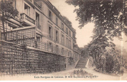 PARIS - Ecole Duvignau De Lanneau - Rue Raynouard - Très Bon état - Education, Schools And Universities