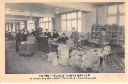 PARIS - Ecole Universelle - Le Bureau De Poste Spécial - Dépliant - Très Bon état - Onderwijs, Scholen En Universiteiten