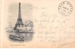 PARIS - Tour Eiffel - 1900 - Très Bon état - Tour Eiffel