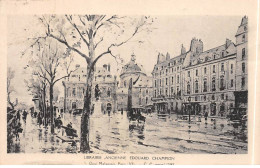 PARIS - Librairie Ancienne Edouard Champion - Quai Malaquais - Très Bon état - Distretto: 06