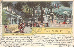 PARIS - Le Jardin De Paris - état - Parques, Jardines