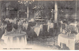 PARIS - Hôtel Continental - Le Restaurant - Très Bon état - Pubs, Hotels, Restaurants