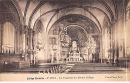 PARIS - Collège Stanislas - La Chapelle Du Grand Collège - Très Bon état - Bildung, Schulen & Universitäten