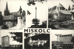 72180900 Miskolc Kirche Statue Turm Hochhaeuser Schloss Miskolc - Ungarn