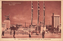 75-PARIS EXPOSITION INTERNATIONALE 1937 PAVILLON DE L ANGLETERRE-N°T5317-B/0091 - Expositions