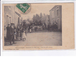 GIEY-sur-AUJON: Cavalcade Du 2 Mars 1913, Char De La Paix Armée - état - Autres & Non Classés
