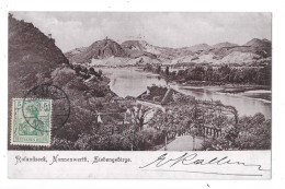 ALLEMAGNE - CPA DOS SIMPLE De 1906 - ROLANDSECK - Nonnewerth Siebengebirge - TOUL 6 - - Other & Unclassified