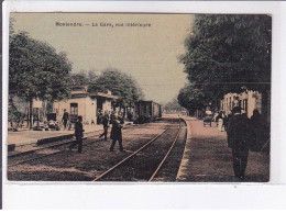 MONTENDRE: La Gare, Vue Intérieure - Très Bon état - Montendre