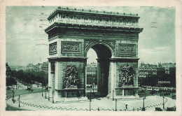 75-PARIS ARC DE TRIOMPHE DE L ETOILE-N°T5317-D/0041 - Arc De Triomphe