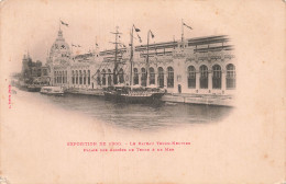 75-PARIS EXPOSITION DE 1900 LE BATEAU TERRE NEUVIEN-N°T5317-C/0219 - Exhibitions