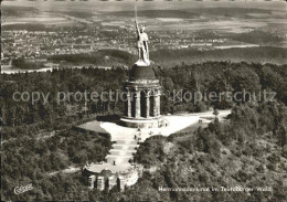 72180236 Hermannsdenkmal Fliegeraufnahme Hermannsdenkmal - Detmold