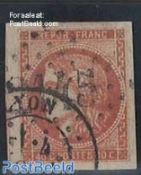 France 1870 40c Red/orange, Used, Used - Usados