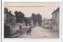 ROCOURT-St-MARTIN : Sortie Du Village Du Coté De Chateau-thierry - Tres Bon Etat - Otros & Sin Clasificación