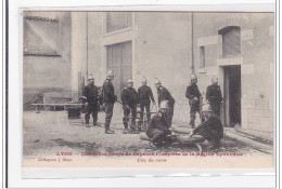 LYON : Union Des Corps De Sapeurs Pompiers De La Region Lyonnais, Feu De Cave - Etat - Otros & Sin Clasificación