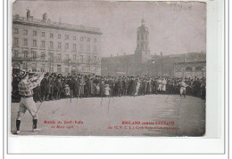 LYON - Match De Cerf-Volo 22 Mars 1908 - Bosland Contre Leynaud - Cerf-Volo Club Lyonnais - état - Autres & Non Classés