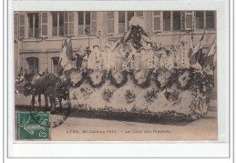 LYON - Mi-Carême 1910 - Le Char Des Pierrots - Très Bon état - Autres & Non Classés