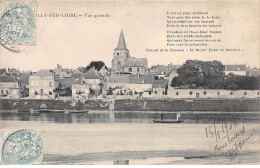 POUILLY SUR LOIRE - Vue Générale - état - Sully Sur Loire