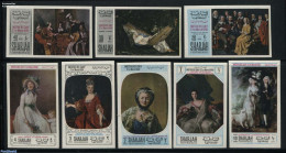 Sharjah 1968 Mothers Day, Paintings 8v Imperforated, Mint NH, Art - Paintings - Schardscha