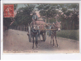 LANDES: Attelage Landais Transportant La Résine - Très Bon état - Other & Unclassified