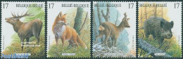 Belgium 1998 Ardenne Animals 4v, Mint NH, Nature - Animals (others & Mixed) - Deer - Ongebruikt