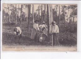 LANDES: Récolte De La Gemme, Mise En Barriques - Très Bon état - Other & Unclassified