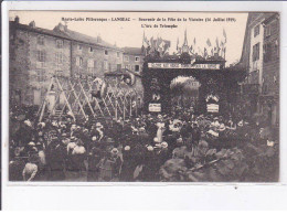 LANGEAC: Souvenir De La Fête De La Victoire, L'arc De Triomphe - Très Bon état - Langeac